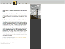 Tablet Screenshot of headlandventures.com
